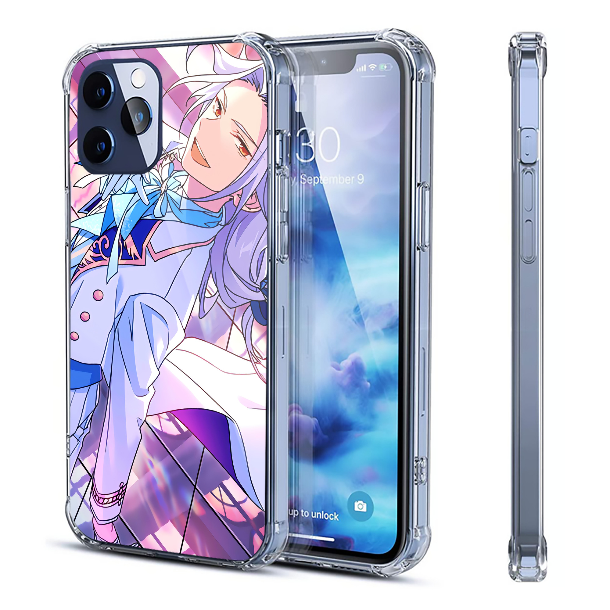 あんさんぶるスターズ! Ensemble Stars 【iPhone 12シリーズ対応】透明スマホケース（クリアソフトケース）